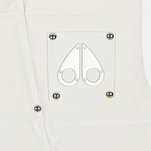 Moose Knuckles White Down Vest