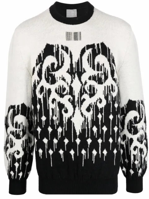 VTMNTS drip-print jumper