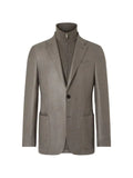 Zegna mélange cashmere silk and linen jacket