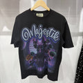 MAJESTIK Alien DJ Space Graphic T-Shirt