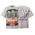 RARE PEACE Chaos Crop Graphic T-Shirt