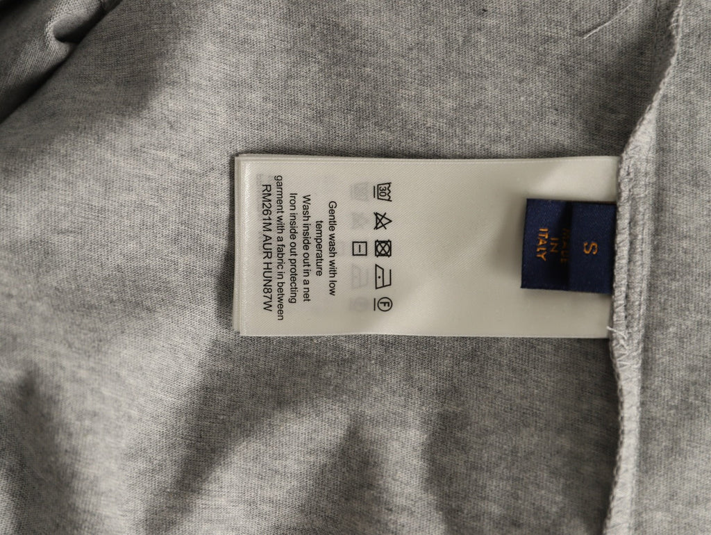 Louis Vuitton Gray LV Monogram Allover-Print T-Shirt